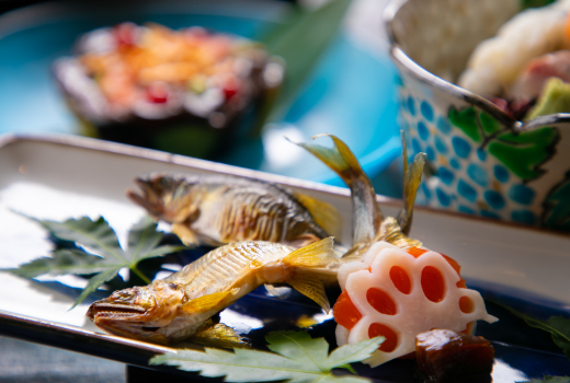 Elegant Kyoto kaiseki course meal