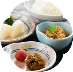 京都米和米饭配菜